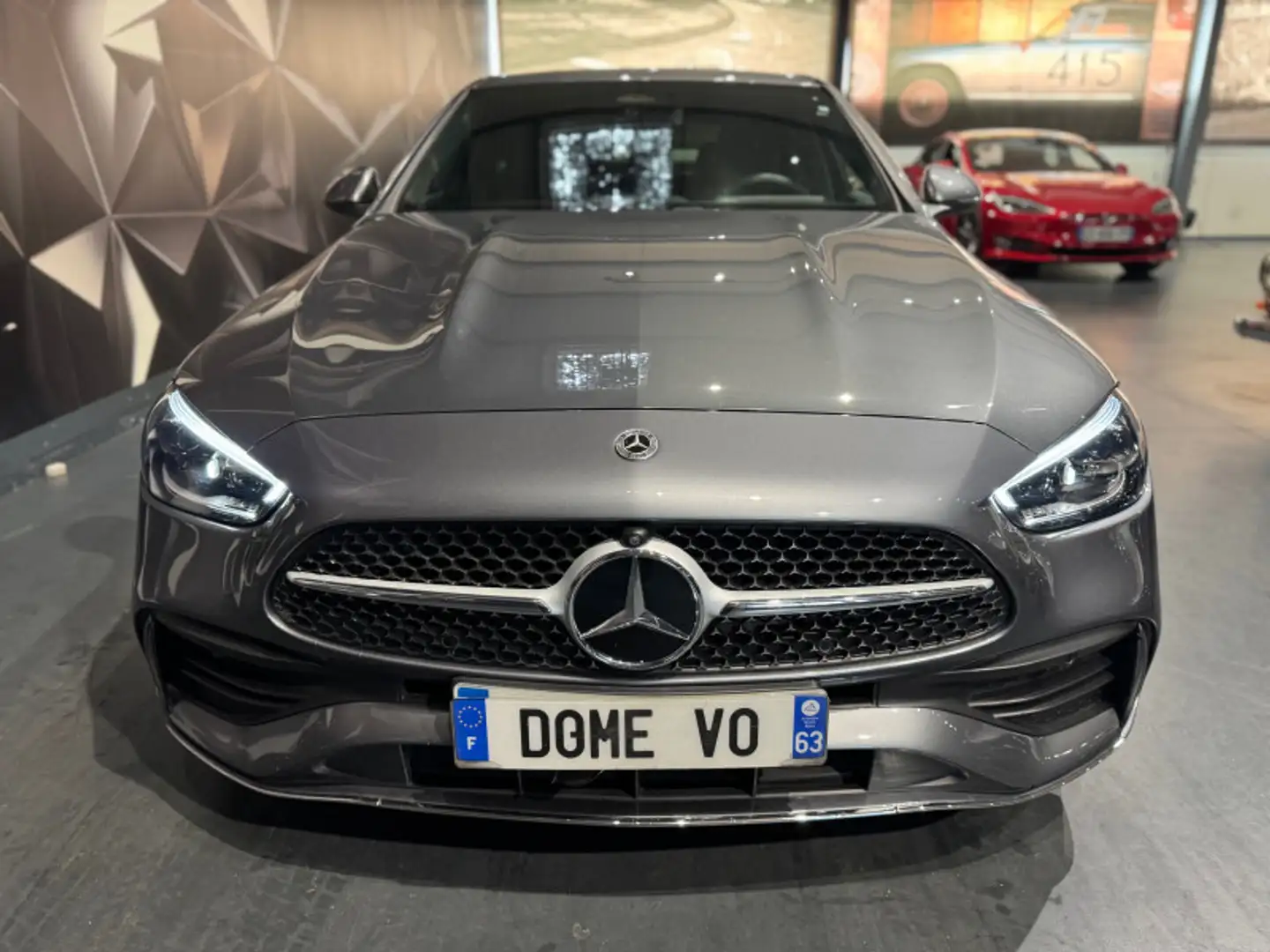 Mercedes-Benz C 30 AMG 300 E HYBRID EQ 204+129CH AMG LINE Grau - 2