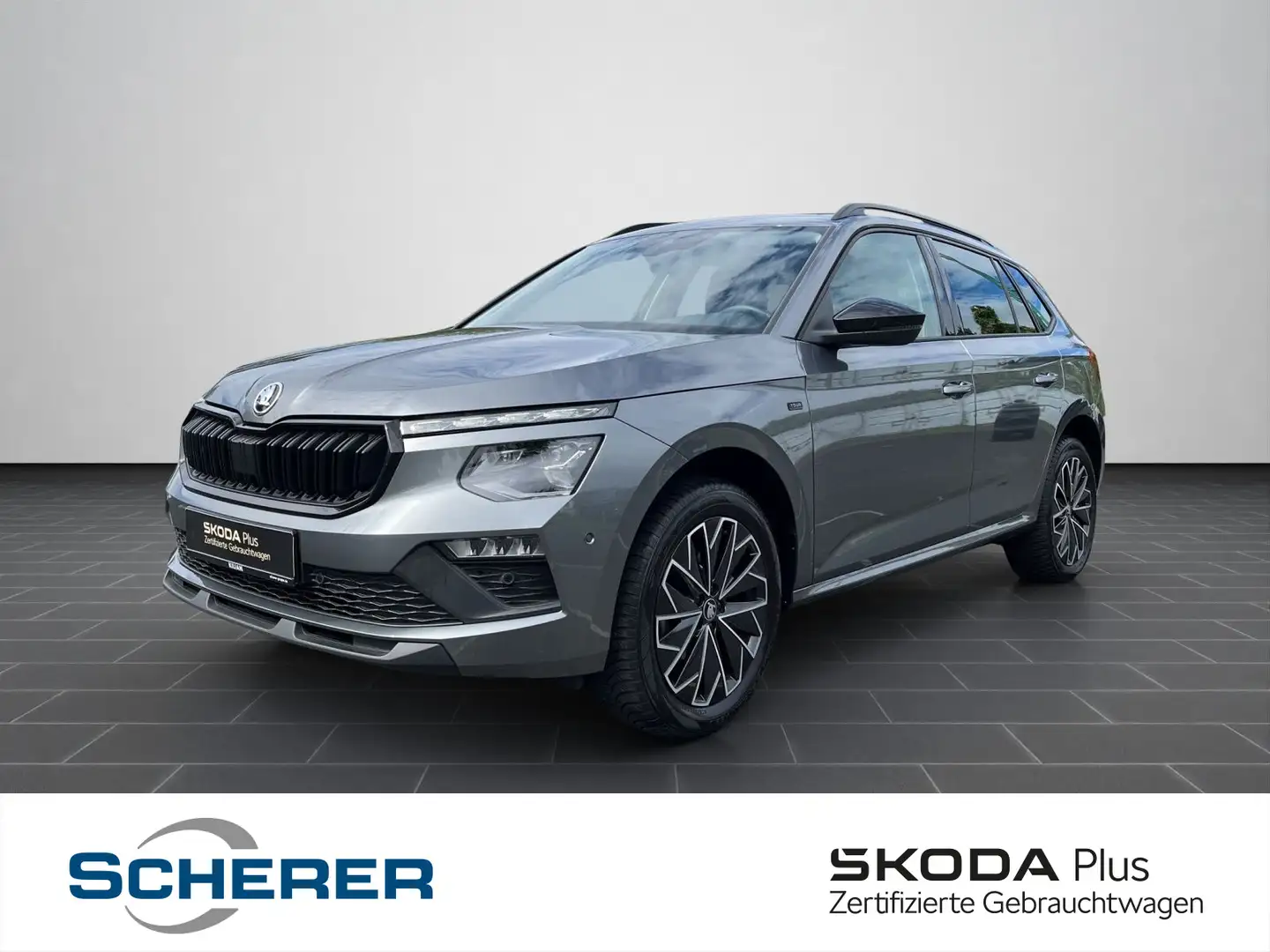Skoda Kamiq Selection 1,0 TSI DSG NAVI AHK KAMERA CarP Grau - 1