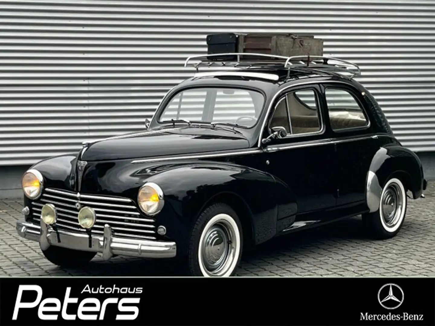 Peugeot 203 C Läuft und Fährt Schwarz - 1