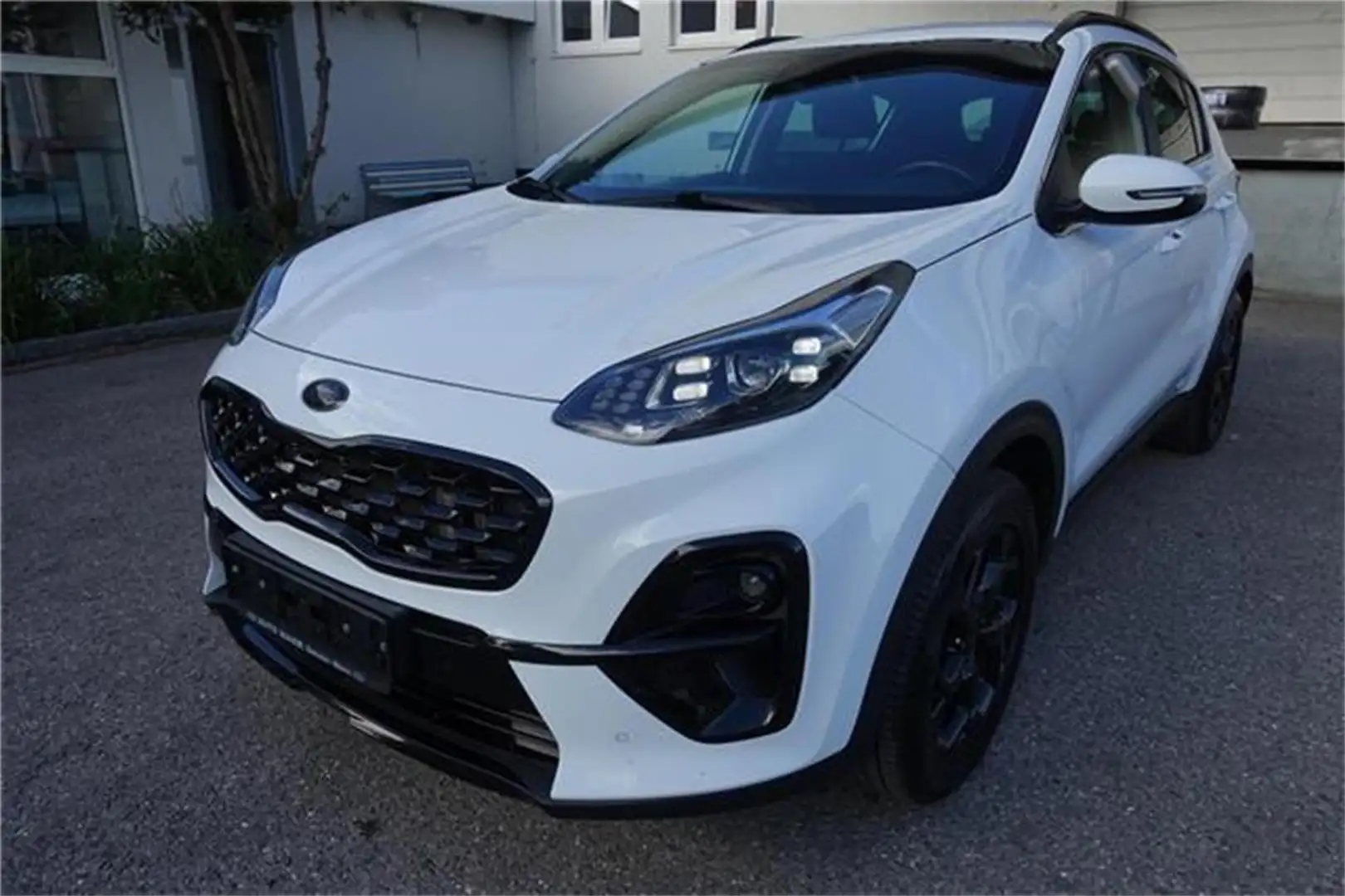 Kia Sportage 1,6 CRDI SCR Black Edition Weiß - 1