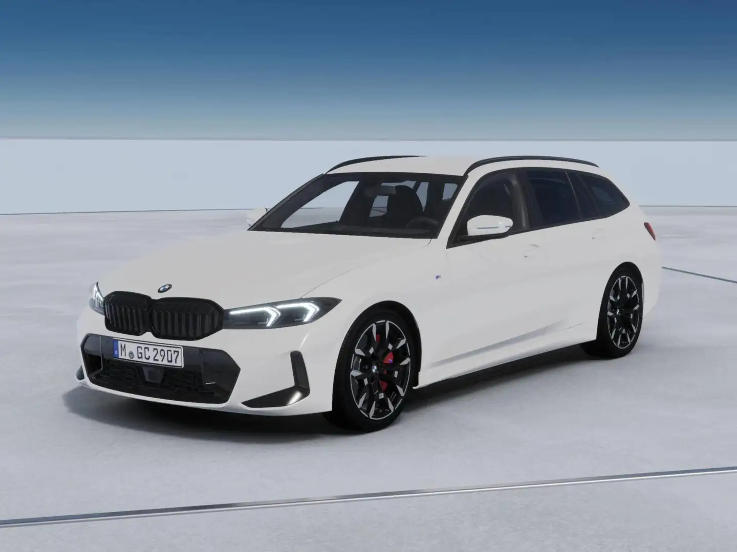 BMW 320 320i Touring MSport Pro Bianco - 1