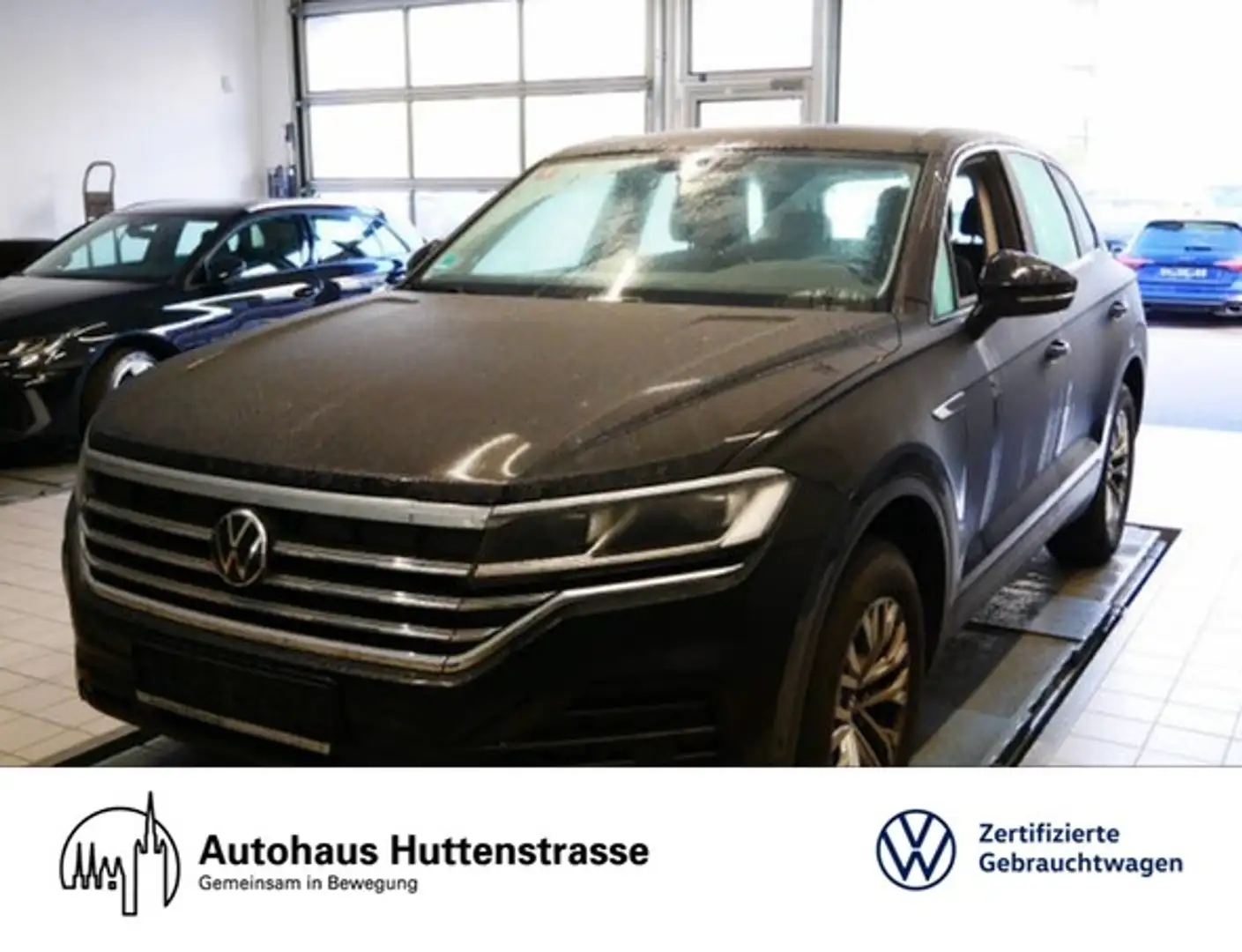 Volkswagen Touareg 3.0 TDI V6 4M STANDHZG ACC KAMERA APP Noir - 1