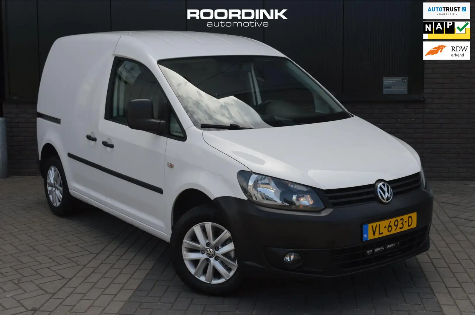 Volkswagen Caddy Cruise|Airco|MF.stuur|Trekhaak Wit - 1