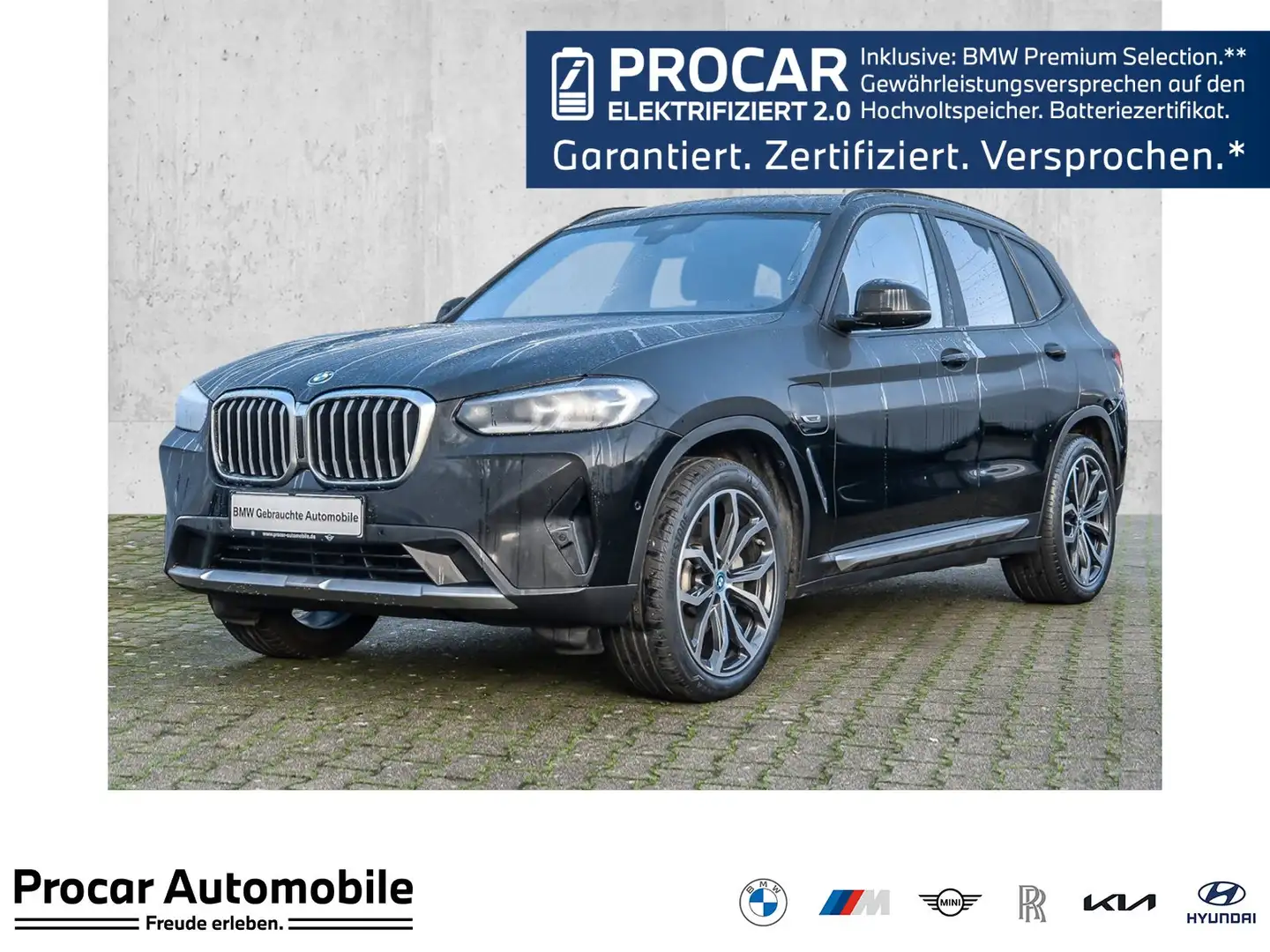 BMW X3 xDrive30e Live Cockpit Prof.+Pano+LED+Sportsitze+R Schwarz - 1