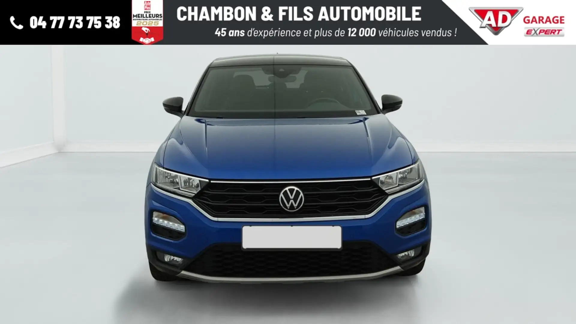 Volkswagen T-Roc 1.5 TSI 150 EVO START STOP BVM6 CARAT Bleu - 2