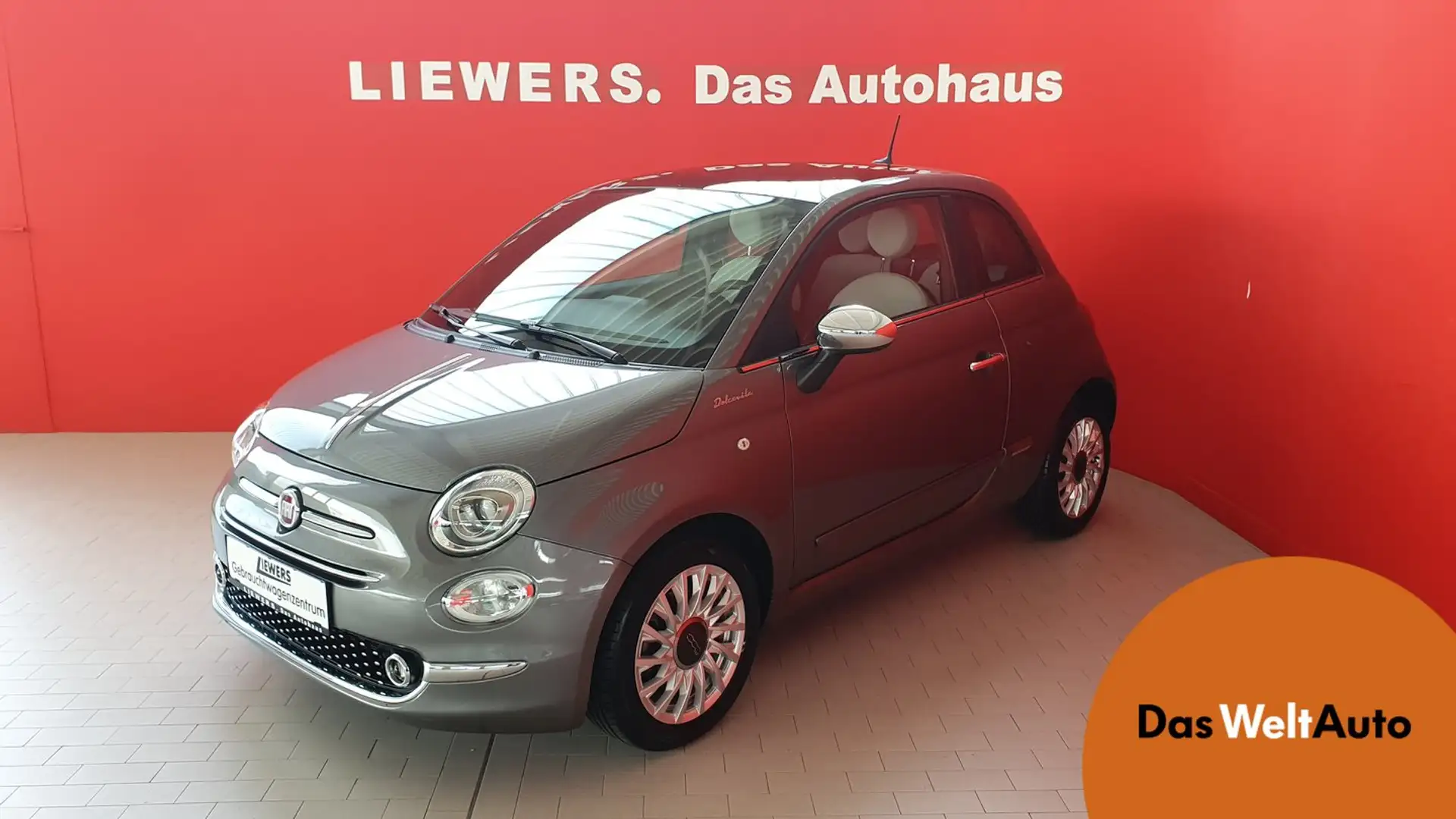 Fiat 500 Lim. Dolcevita Grau - 1