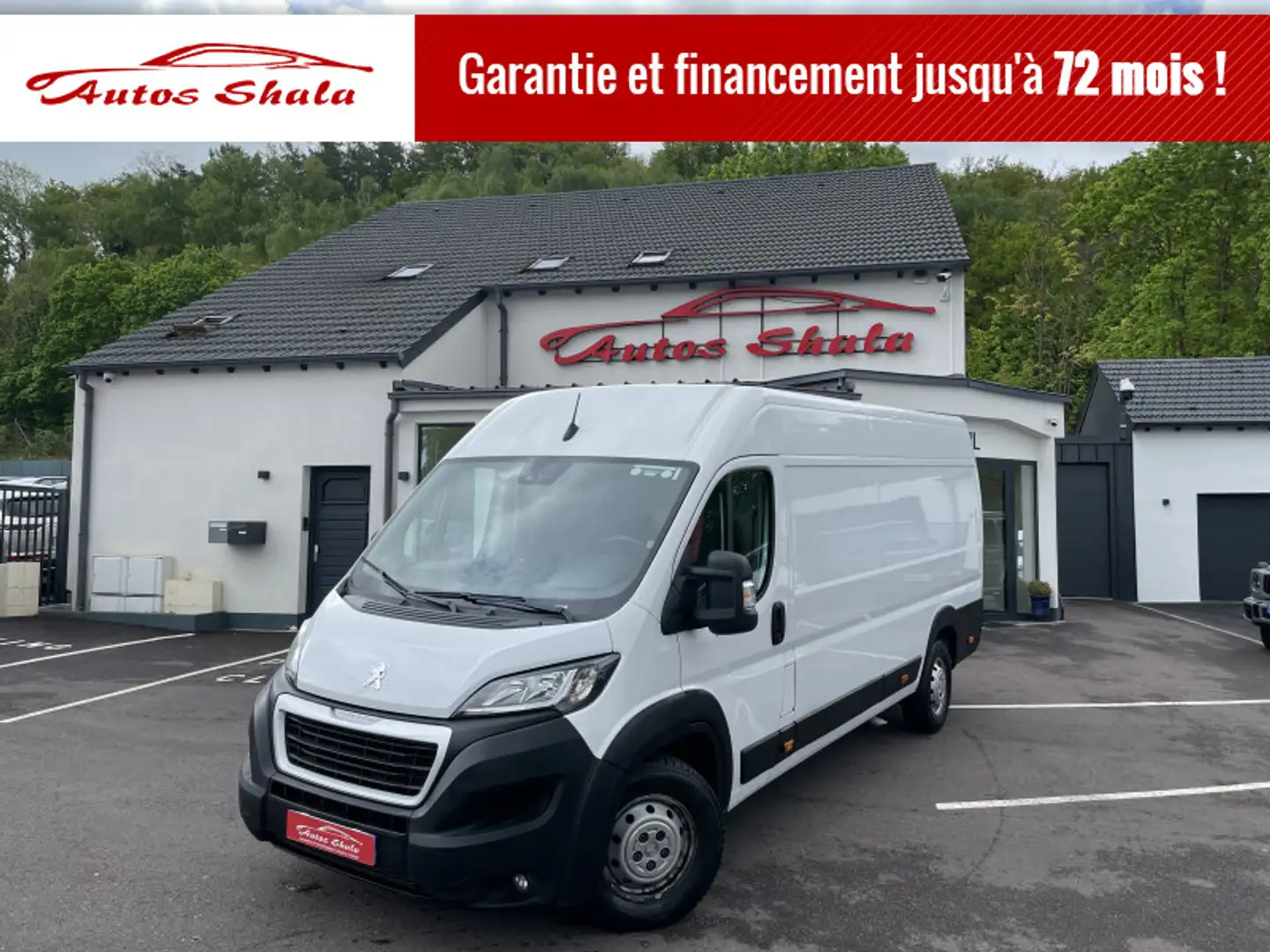 Peugeot Boxer 435 L4H2 2.2 BLUEHDI S\u0026S 140CH ASPHALT Blanc - 1