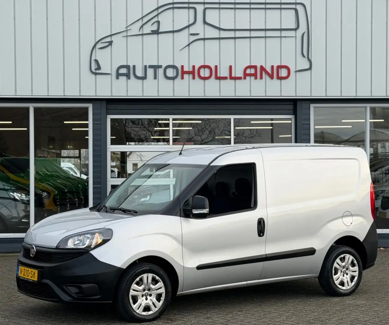 Fiat Doblo 1.6 MJ 77KW 105PK MARGE AUTO 3 ZITS BIJRIJDERSBANK Zilver - 1