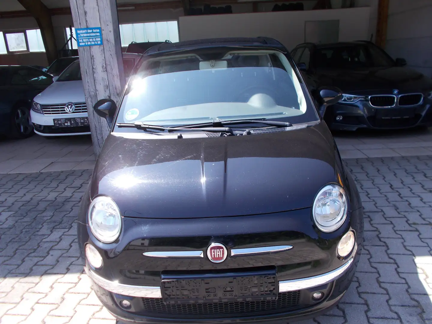 Fiat 500C Twin Air Schwarz - 1