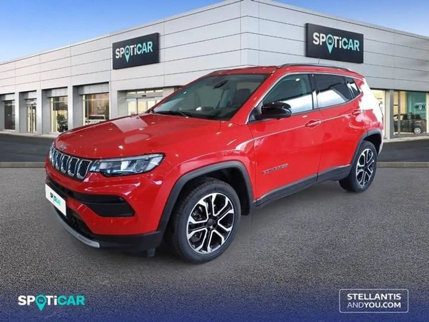 Jeep Compass eHybrid 1.5 MHEV 96kW Dct Limited Rojo - 1