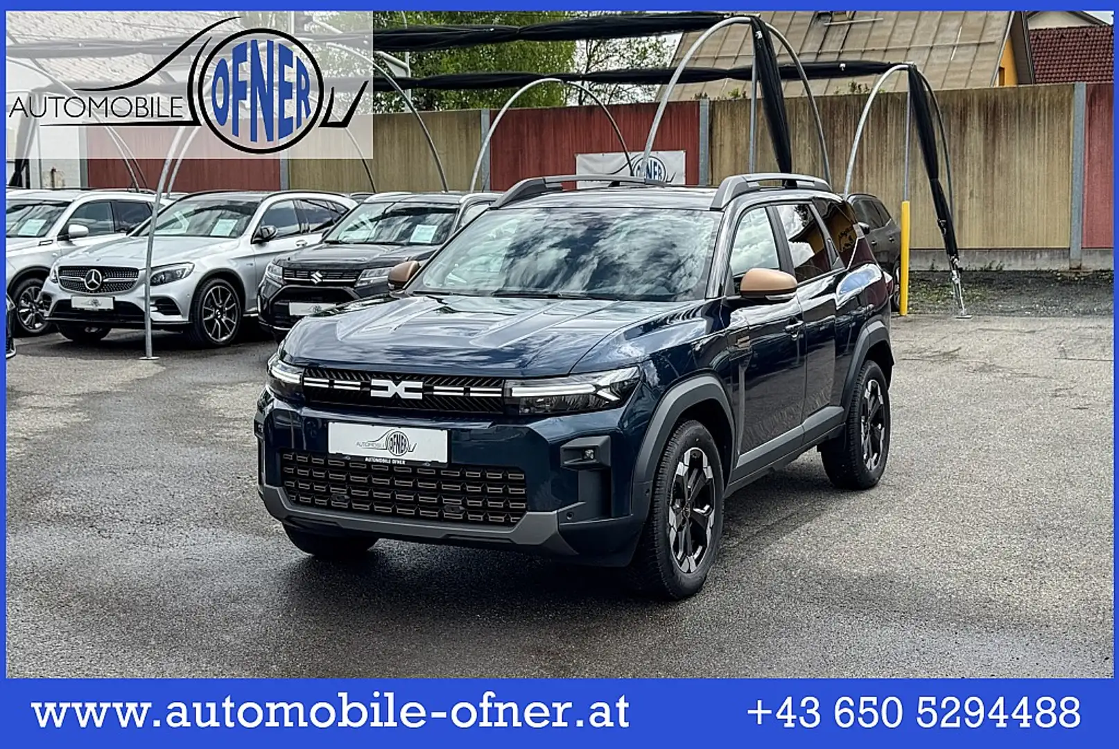 Dacia Bigster Extreme TCe130 4x4 360°Kamera Pano Winterpaket ... Mavi - 1
