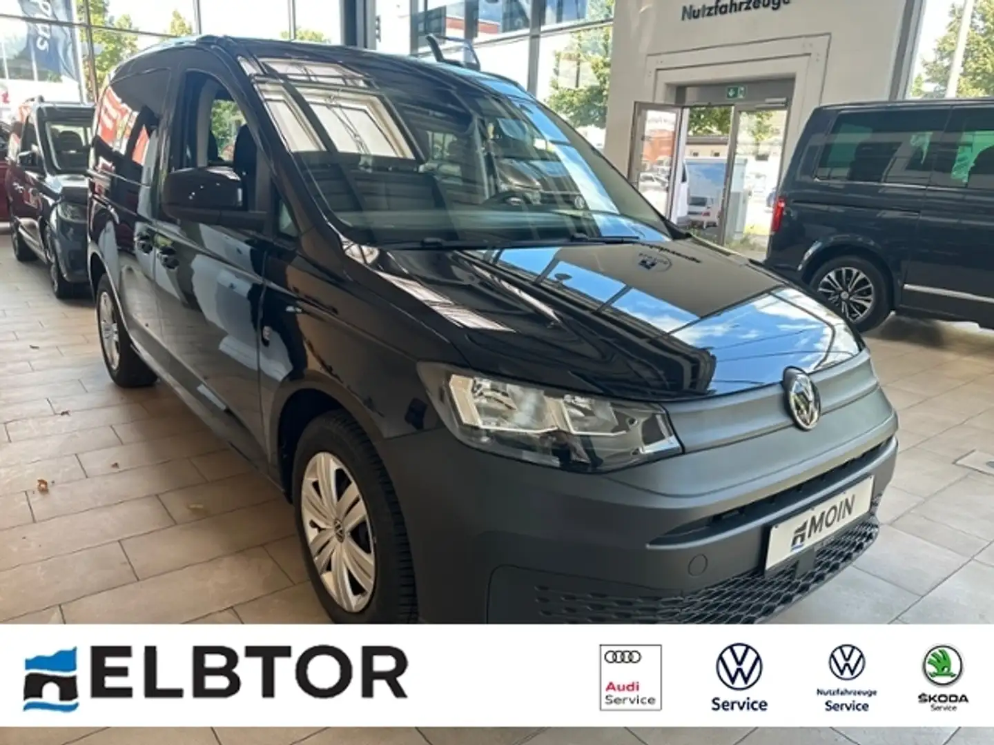 Volkswagen Caddy 2.0 TDI 75kW NAVI KLIMA PDC Schwarz - 1