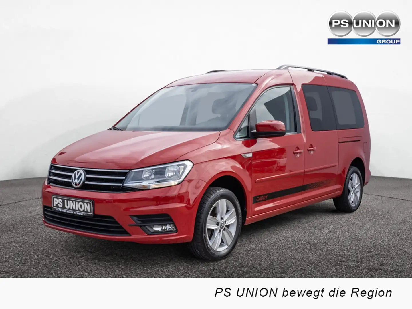 Volkswagen Caddy Maxi KLIMA PDC SHZ NAVI 7-SITZER Rot - 1