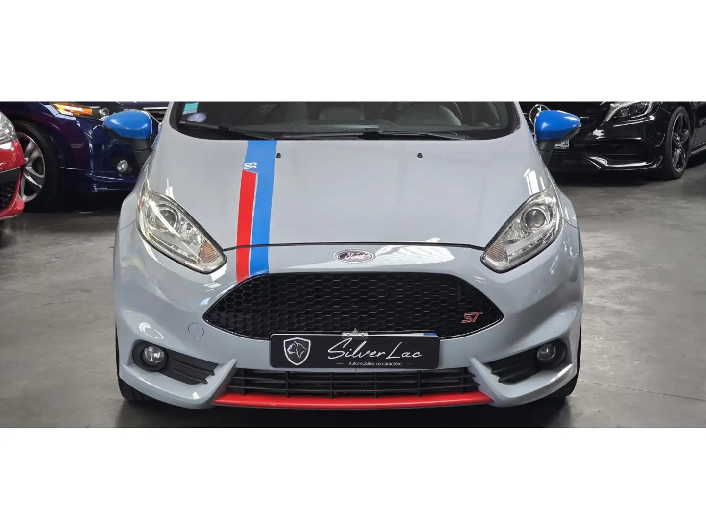Ford Fiesta ST 200 ST200 1.6 TURBO NUMEROTEE / ETHANOL E85 / ECHAPPEMENT SPORT / HISTORIQUE COMPLET Gris - 2