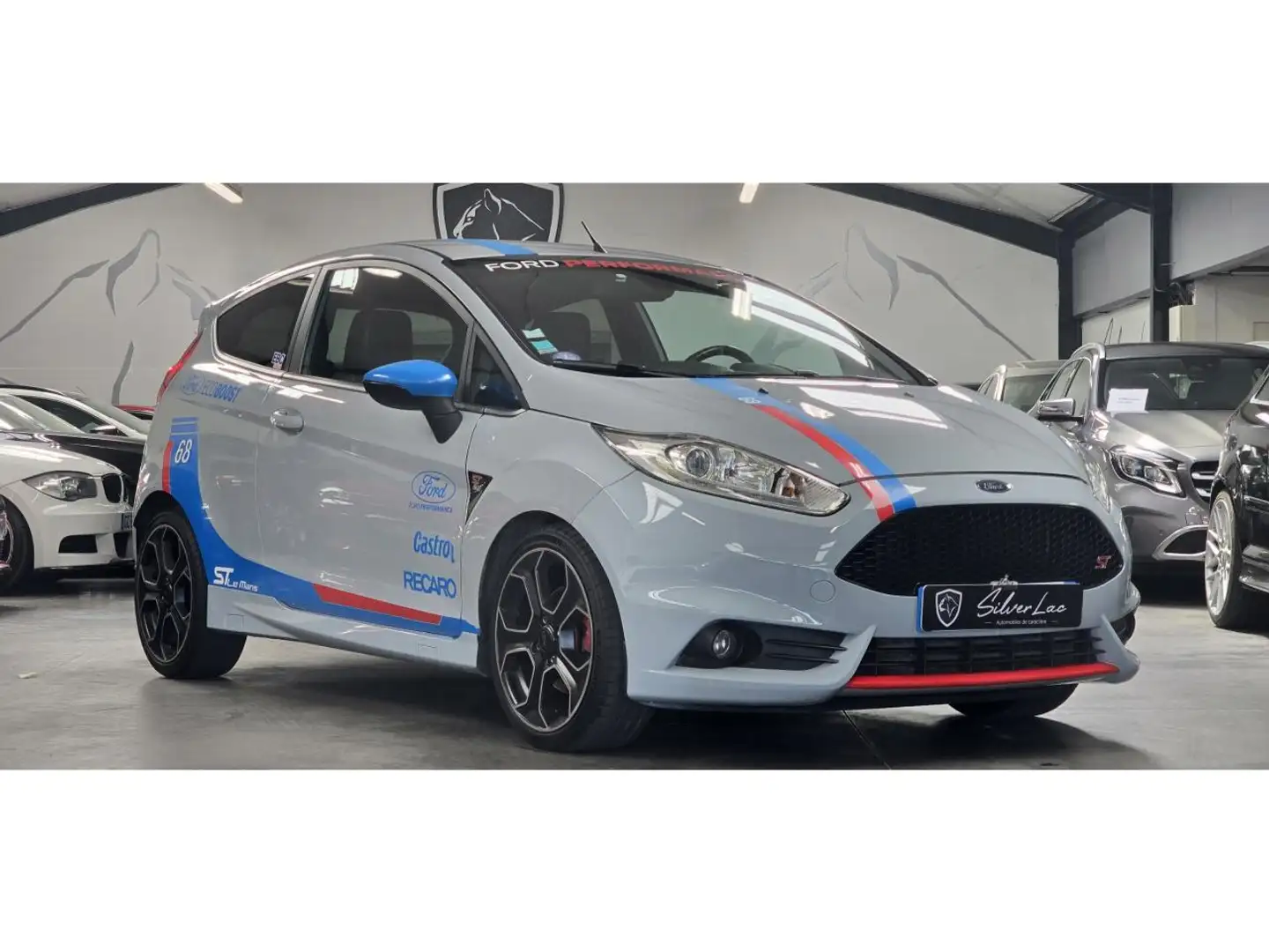 Ford Fiesta ST 200 ST200 1.6 TURBO NUMEROTEE / ETHANOL E85 / ECHAPPEMENT SPORT / HISTORIQUE COMPLET Gris - 1