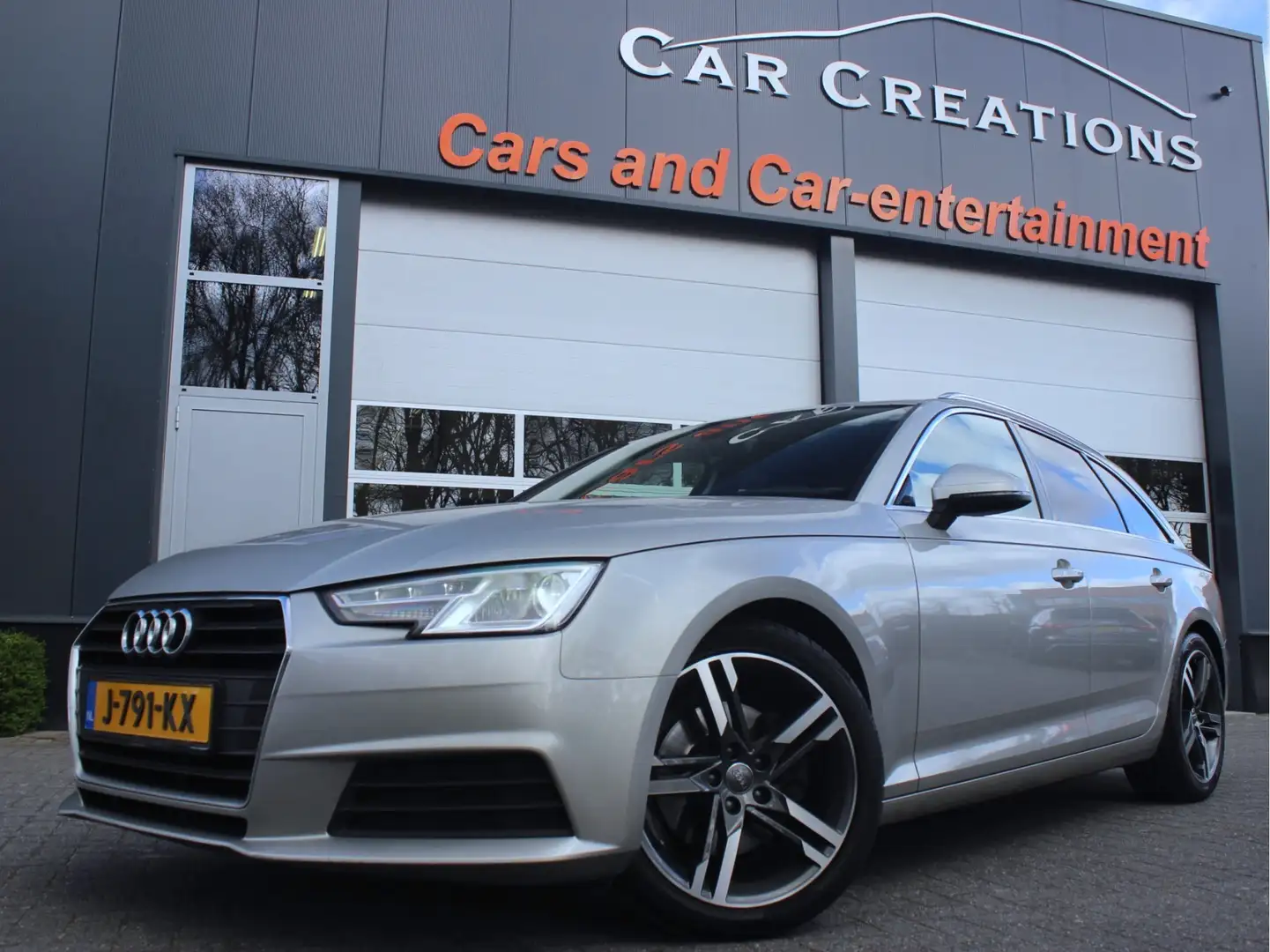 Audi A4 Avant 2.0 TDI ultra Pro Line Leer Trekhaak Szary - 1