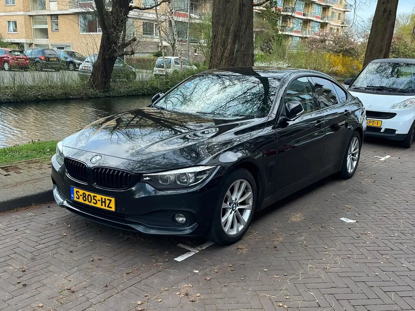 BMW 418 d Gran Coupe Zwart - 2