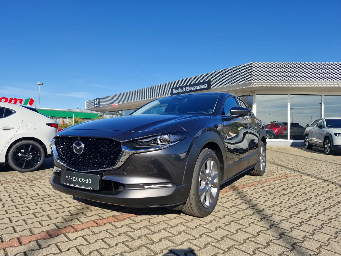 Mazda CX-30 2.5L e-SKYACTIV G 140ps AUTOMATIK EXCLUSIVELINE Grau - 1