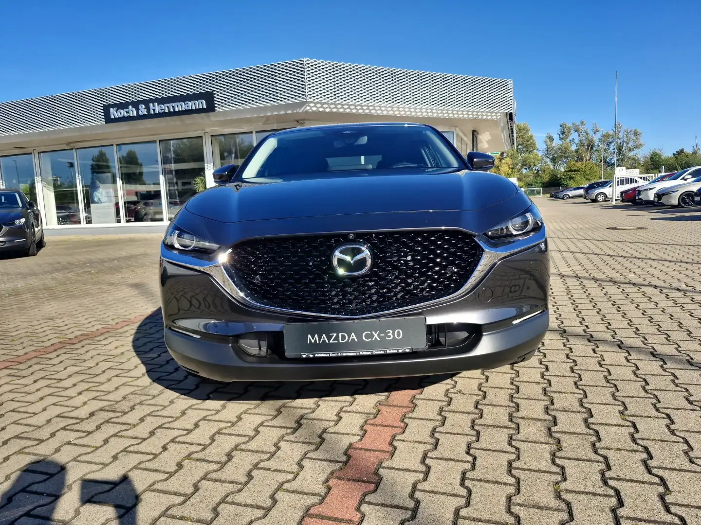 Mazda CX-30 2.5L e-SKYACTIV G 140ps AUTOMATIK EXCLUSIVELINE Grau - 2