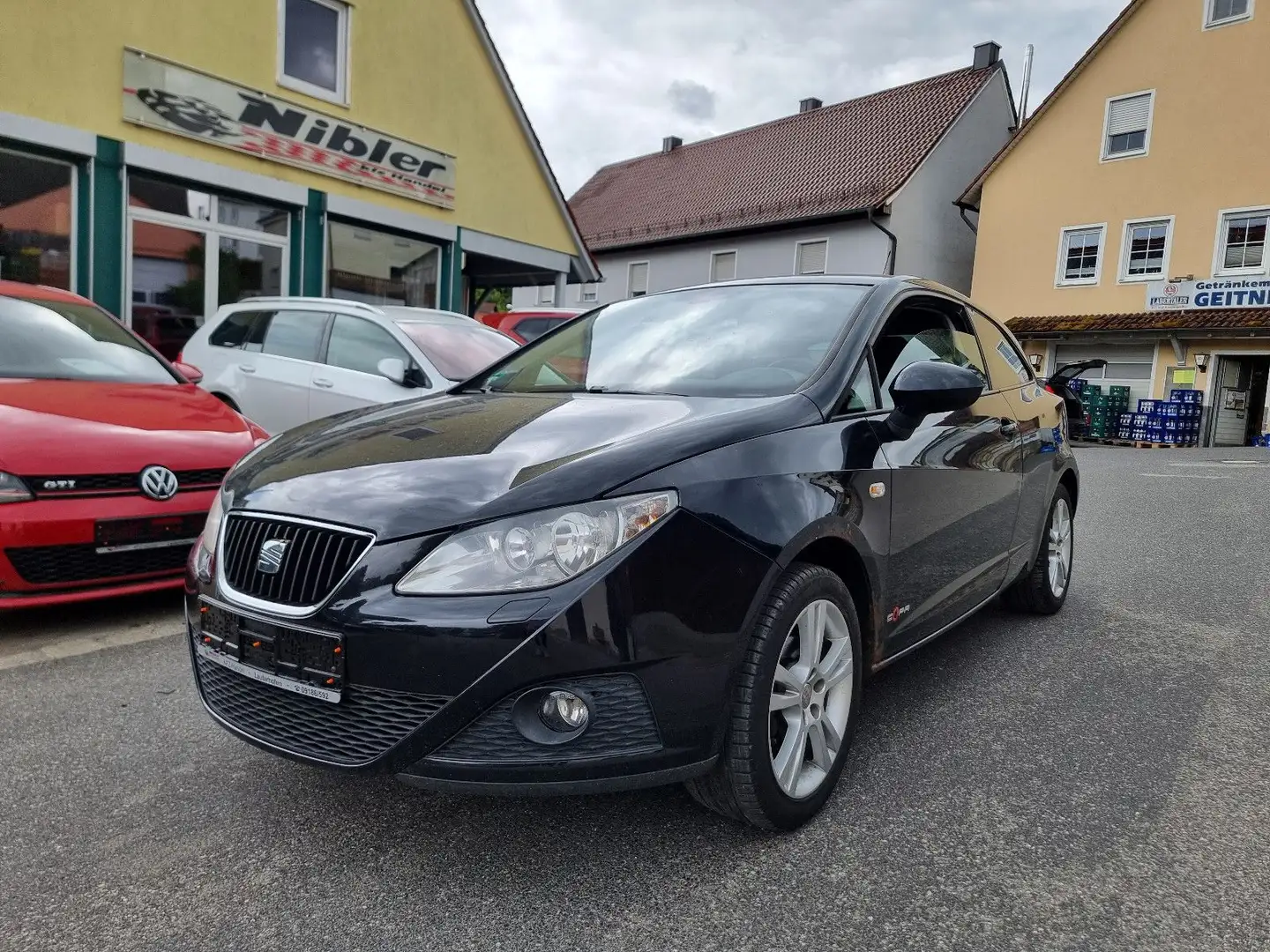 SEAT Ibiza SC 1.4 Style Copa KLIMA+8-FACH+SITZHZ Schwarz - 1