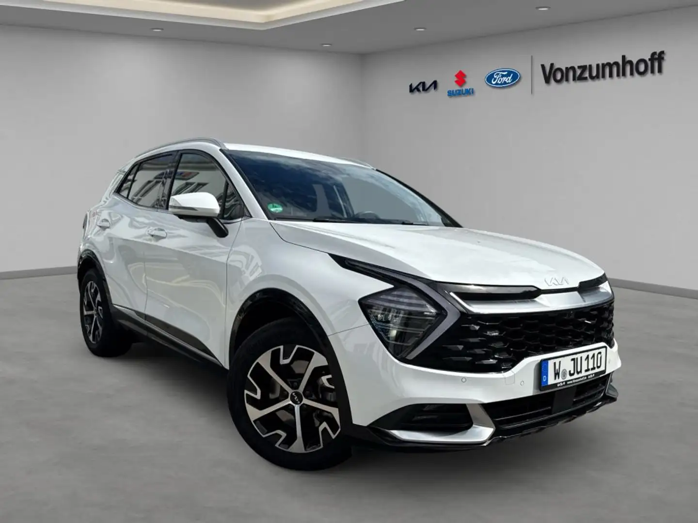 Kia Sportage 1.6 T-GDI 2WD Eco-Dyn.+ (48V M-H) DCT Spirit Weiß - 2