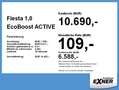 Ford Fiesta 1,0 EcoBoost ACTIVE Klimaaut., Sitzheiz. Azul - thumbnail 4