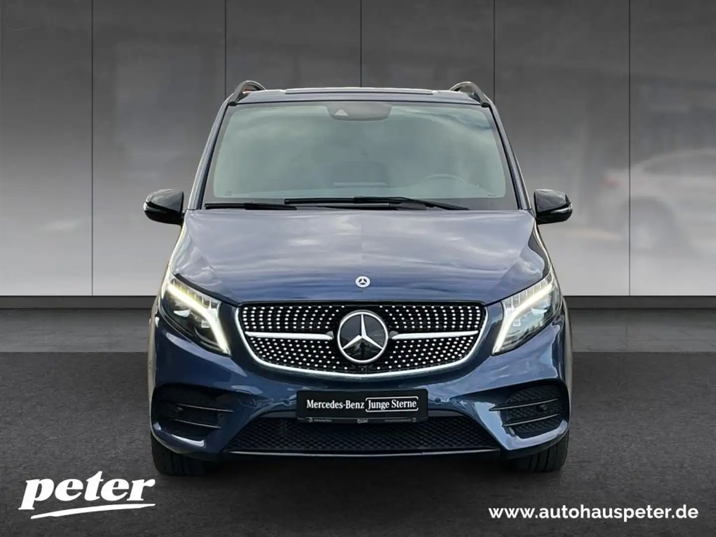 Mercedes-Benz V 300 d 4MATIC AVANTGARDE Lang Night-Paket/AMG Blau - 2