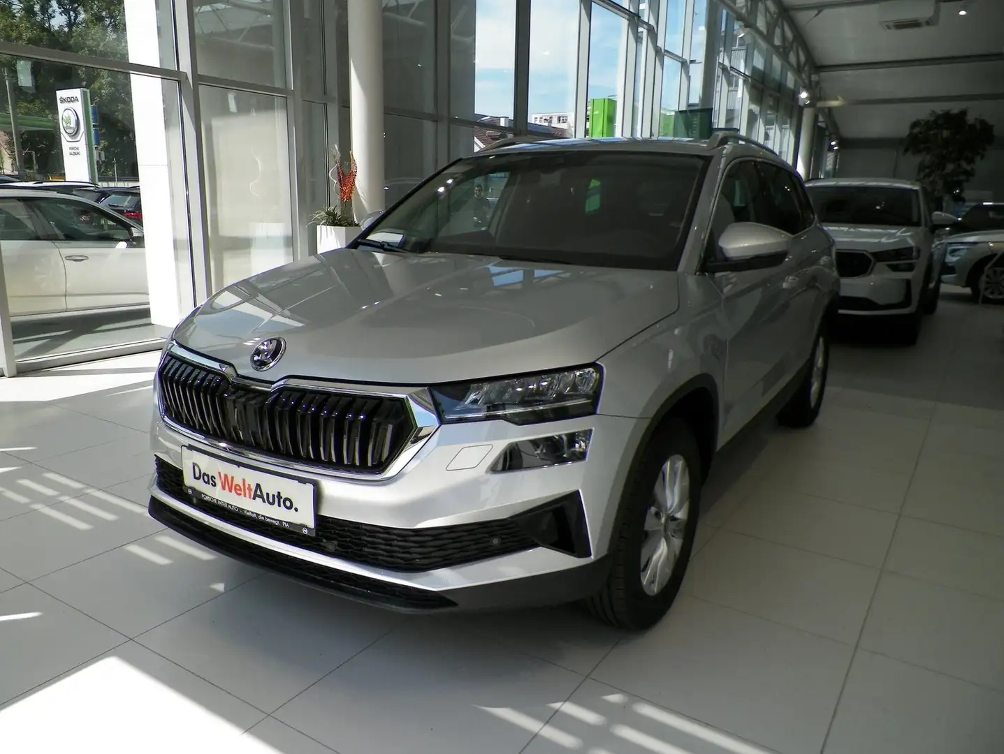 Skoda Karoq Selection TSI DSG ACT Silber - 2