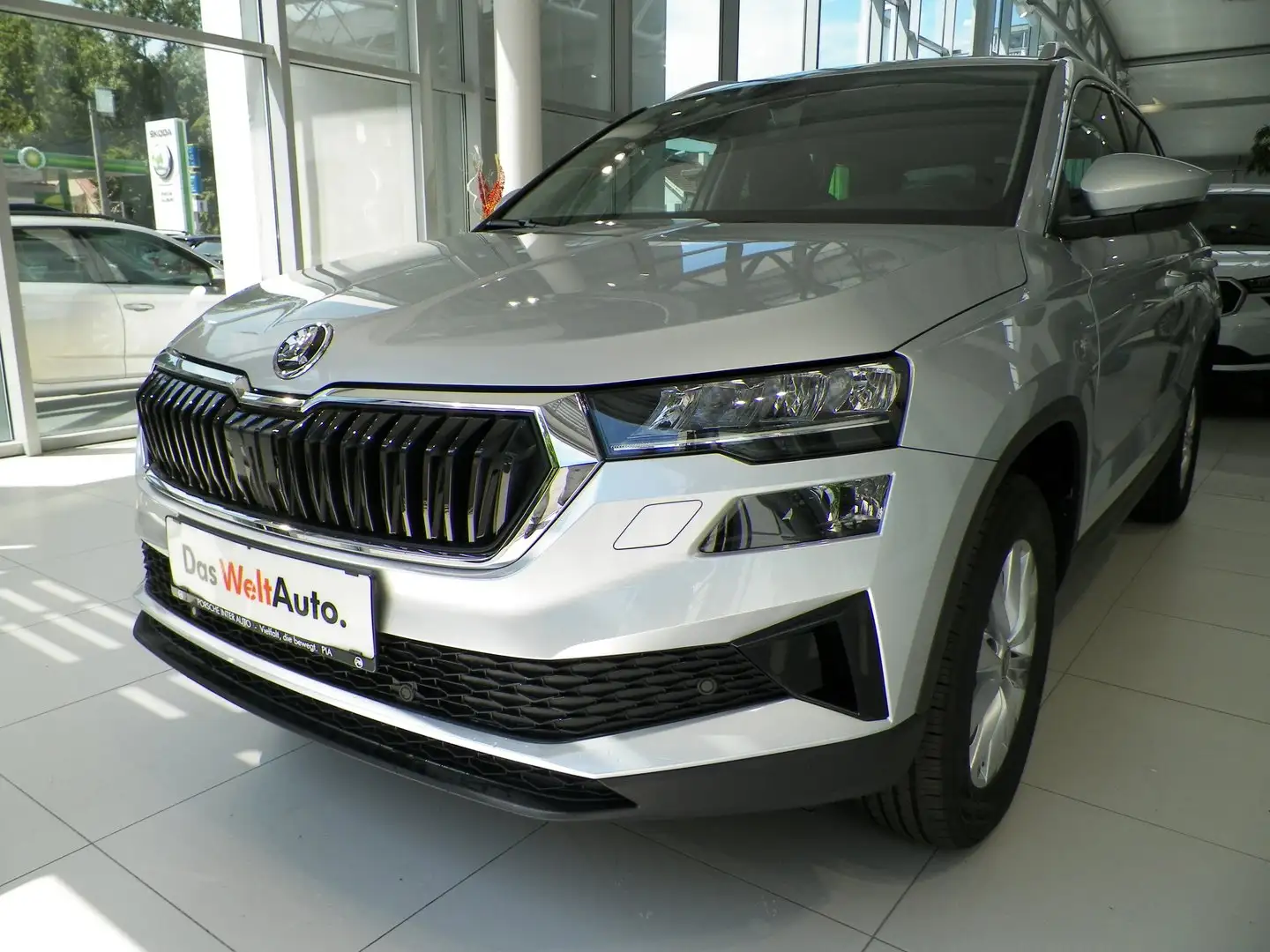 Skoda Karoq Selection TSI DSG ACT Silber - 1