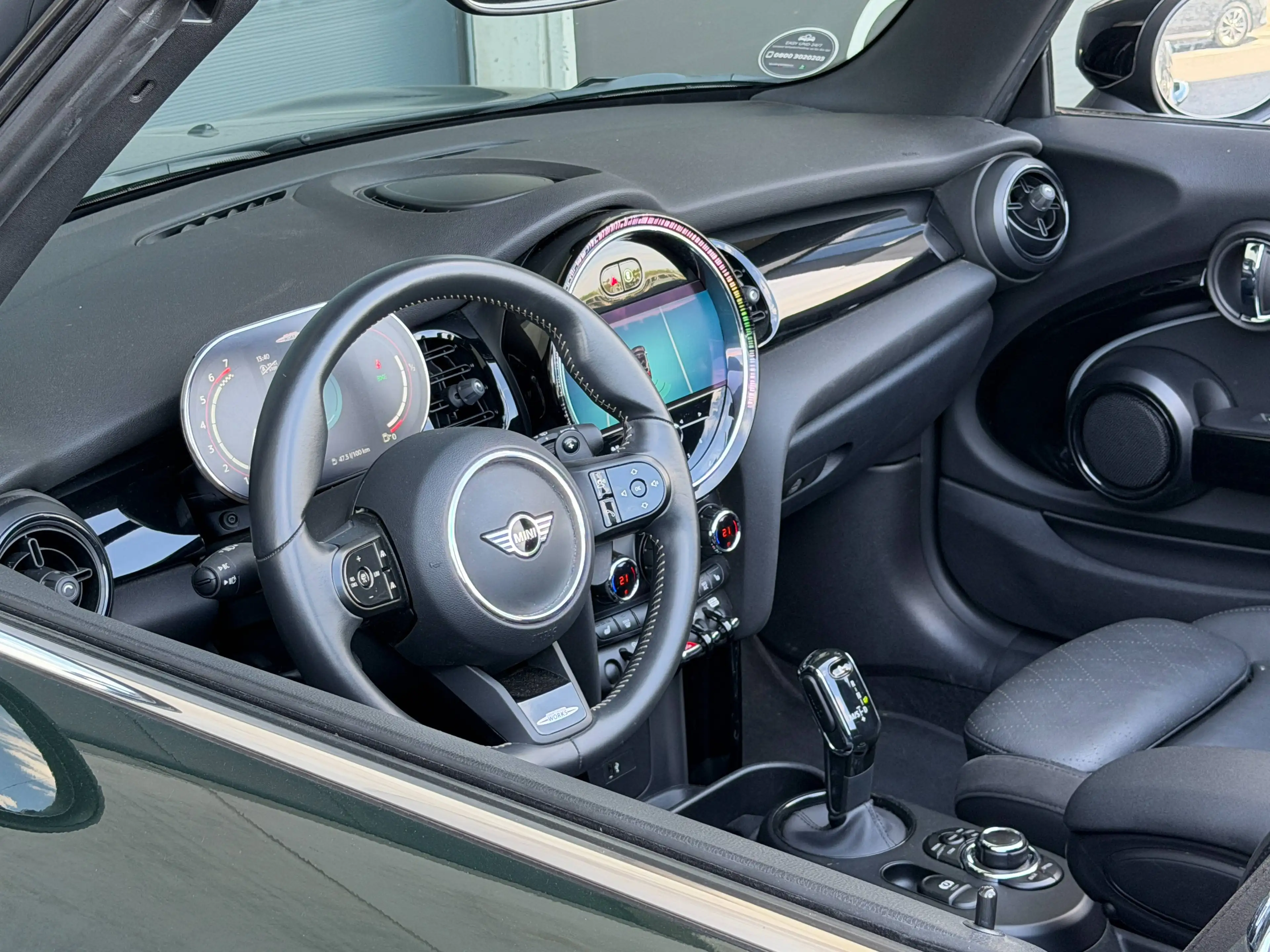 MINI John Cooper Works Cabrio JCW ADAPTIVE SUSPENSION - LED - SHADOW PACK - PDC — photo 11