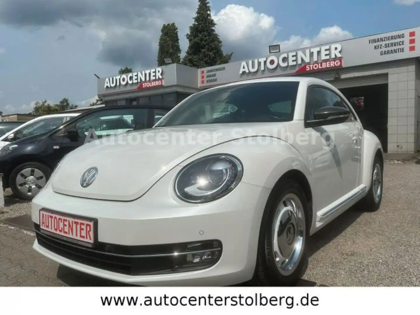 Volkswagen Beetle Lim. Design "NAVI-SITZH-LEDER-MULTI" White - 1