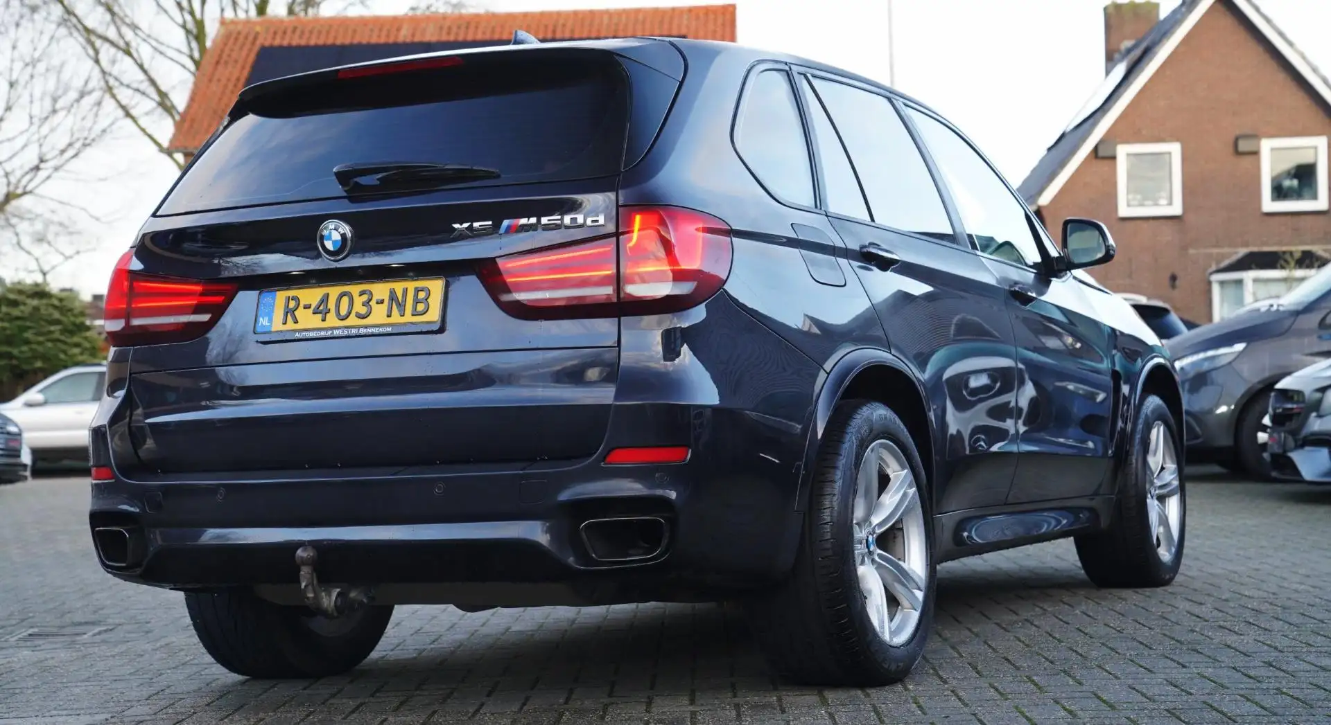 BMW X5 M50d High Executive | Harman/Kardon | 100% onderho Zwart - 2