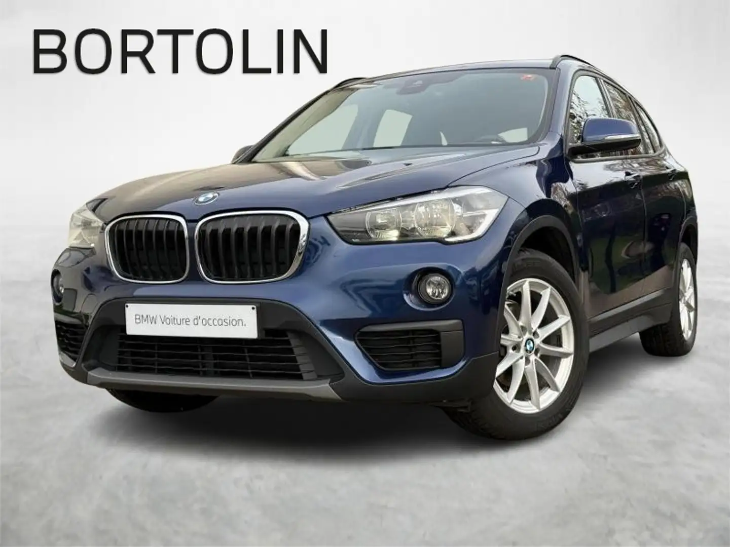 BMW X1 sDrive 16dA Boite Auto Bleu - 1