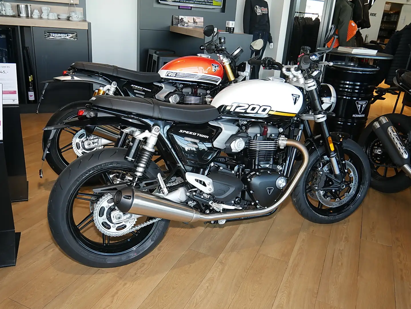 Triumph Speed Twin "1200", Sofort Verfügbar Bílá - 2