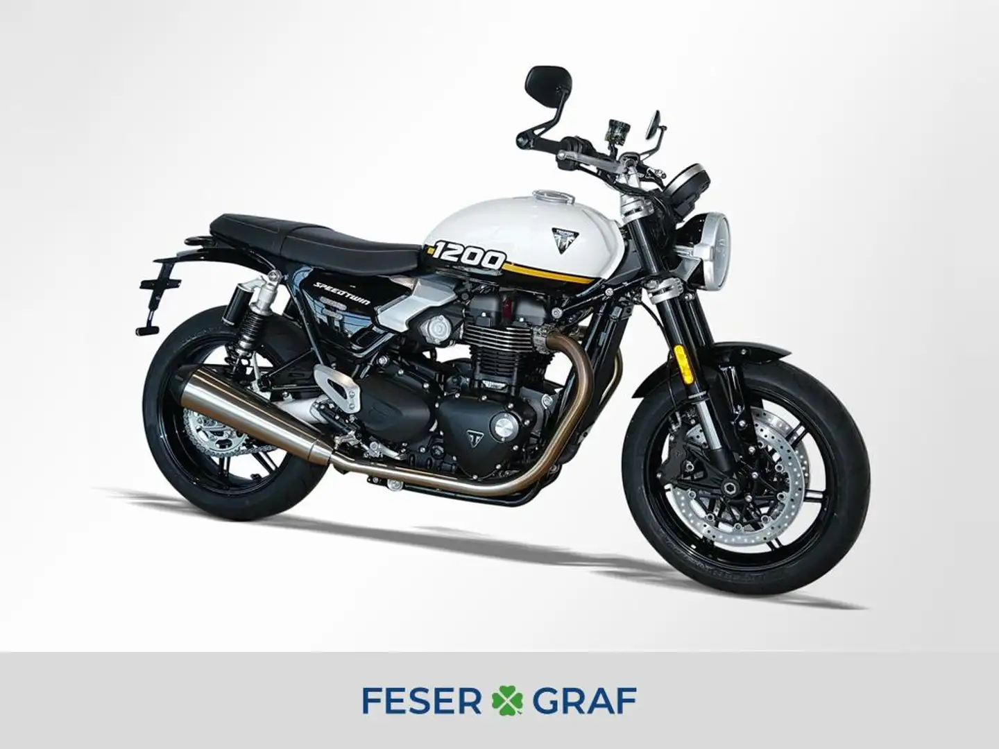 Triumph Speed Twin "1200", Sofort Verfügbar Blanc - 1