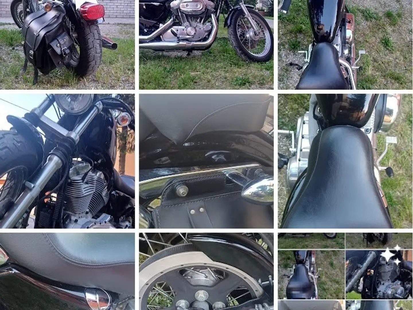 Harley-Davidson Sportster allarme,borsa laterale ecc Чорний - 1