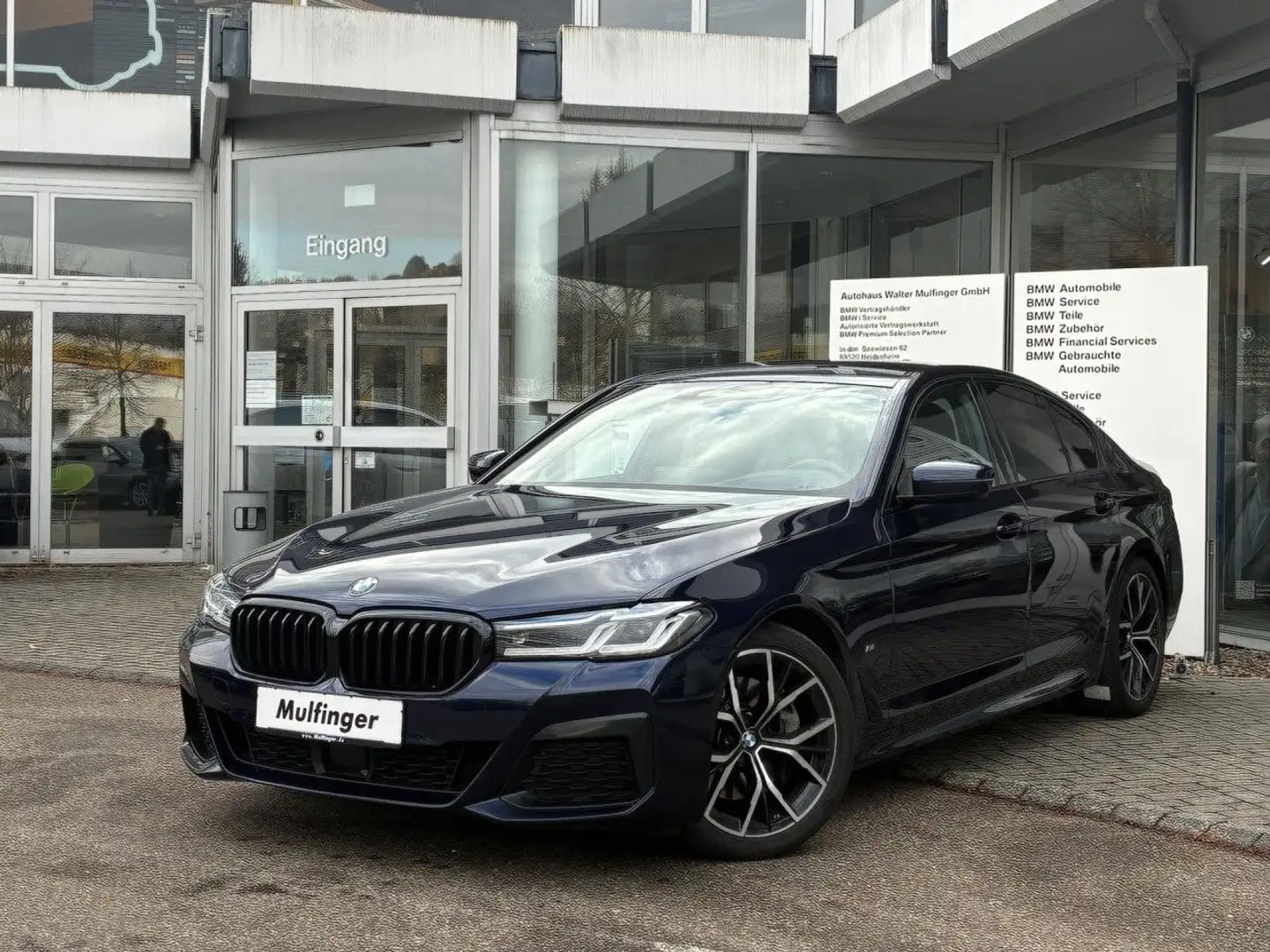 BMW 540 d xDr.M Sport HUD ACC Kamera Laser Standh.AHK Blau - 2