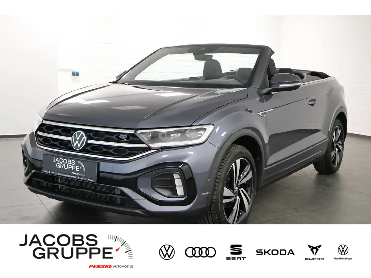 Volkswagen T-Roc Cabriolet 1.5 TSI R-Line DSG,Navi,LED,A Grau - 2