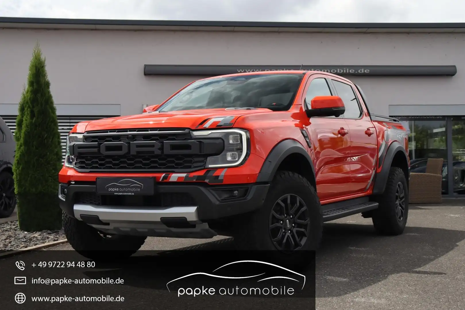 Ford Ranger Raptor DK e-4WD 3.0 +1.HAND+AHK*NAVI+LED+ Orange - 1