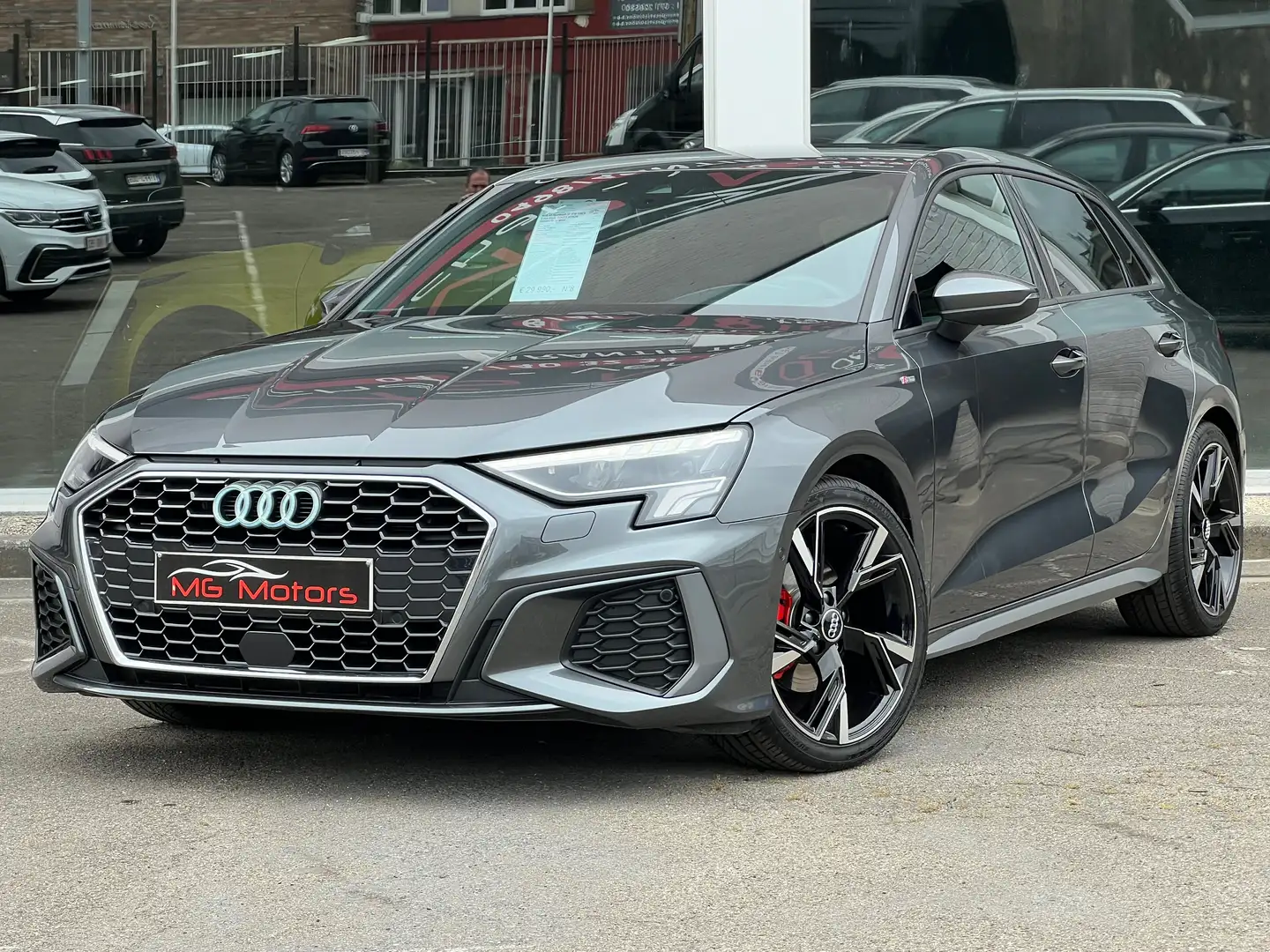 Audi A3 Sportback 30 TFSI 110CV S line tronic COKPIT XENON Gris - 1