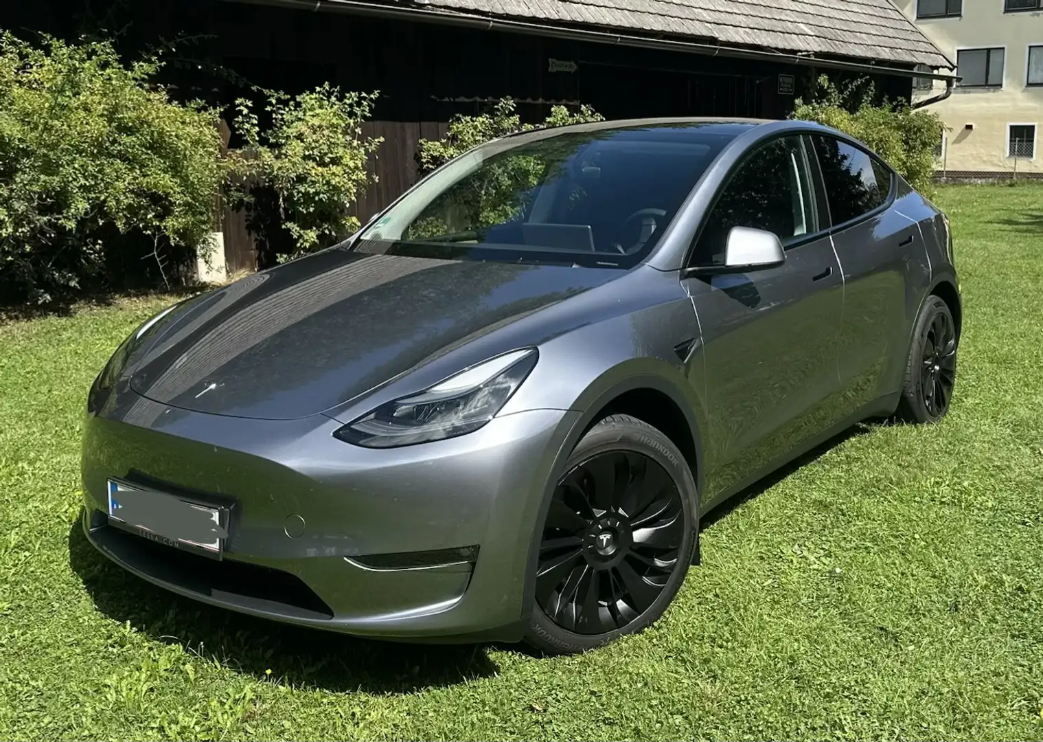 Tesla Model Y Long Range AWD 79kWh Allrad Mwst ausweisbar Silber - 1
