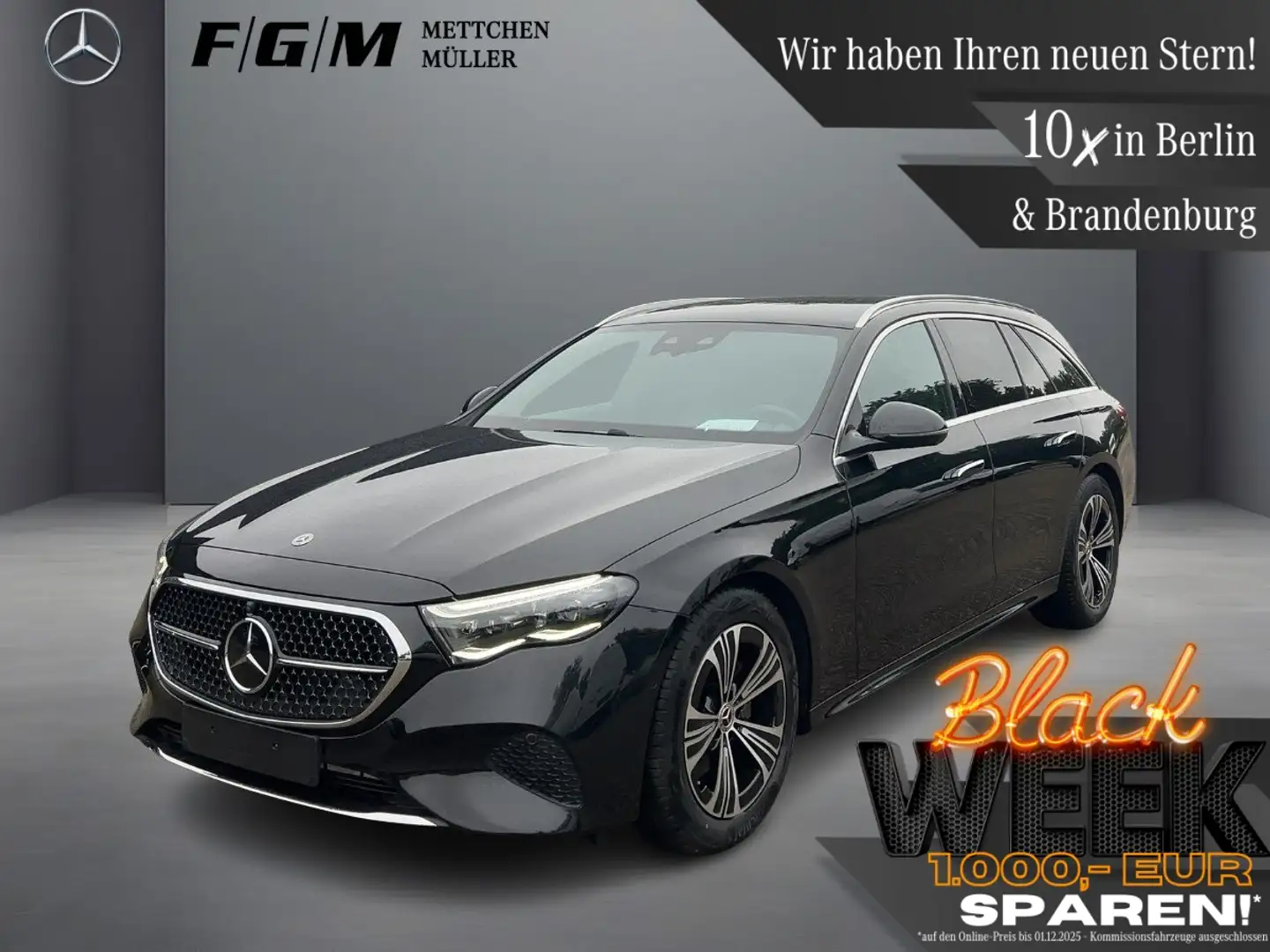 Mercedes-Benz E 220 d Avantgarde Advanced Plus DigiLight|KeyGo Noir - 1