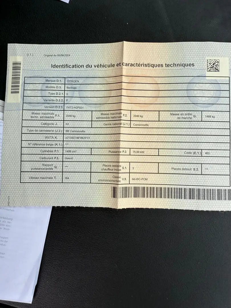 Citroen Berlingo Berlingo 1.5 BlueHDi M Feel S Argent - 1