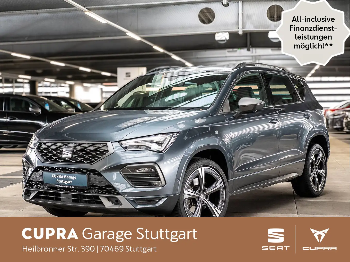 SEAT Ateca 1.5 TSI ACT FR OPF (EURO 6d) Grau - 1