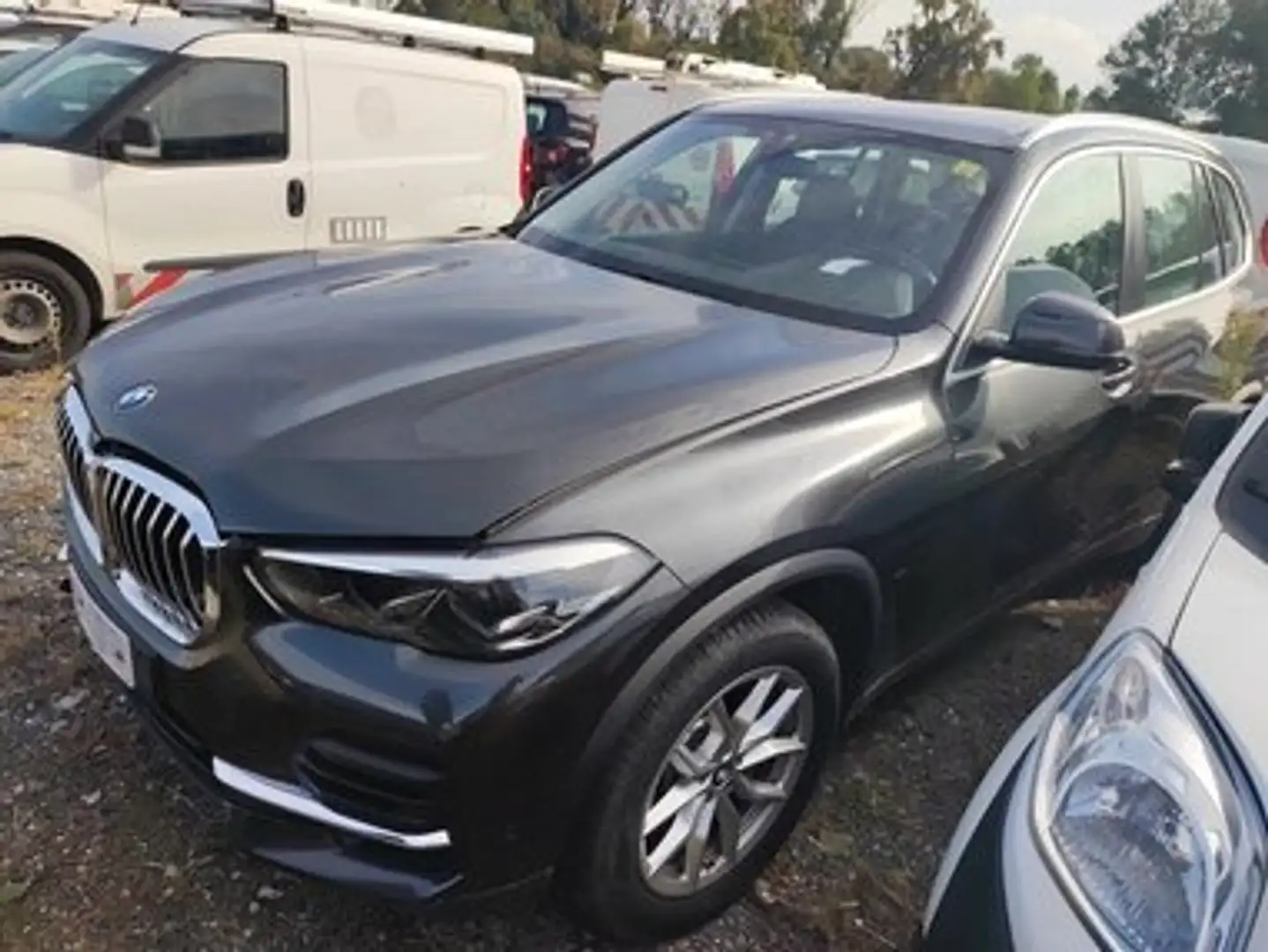 BMW X5 x drive25d Business auto Gris - 1
