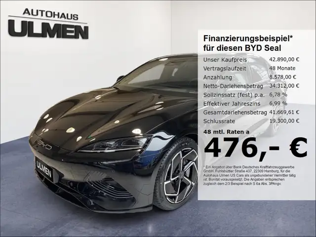 BYD Seal Excellence 390KW AWD HUD Pano 360°Cam Soundsystem