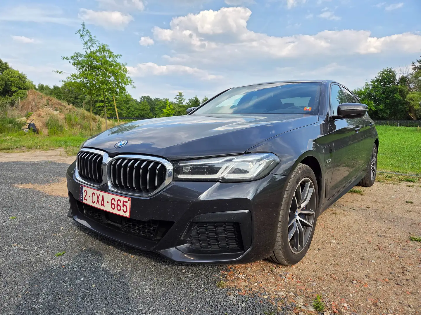 BMW 545 545e xDrive Aut. Gris - 2