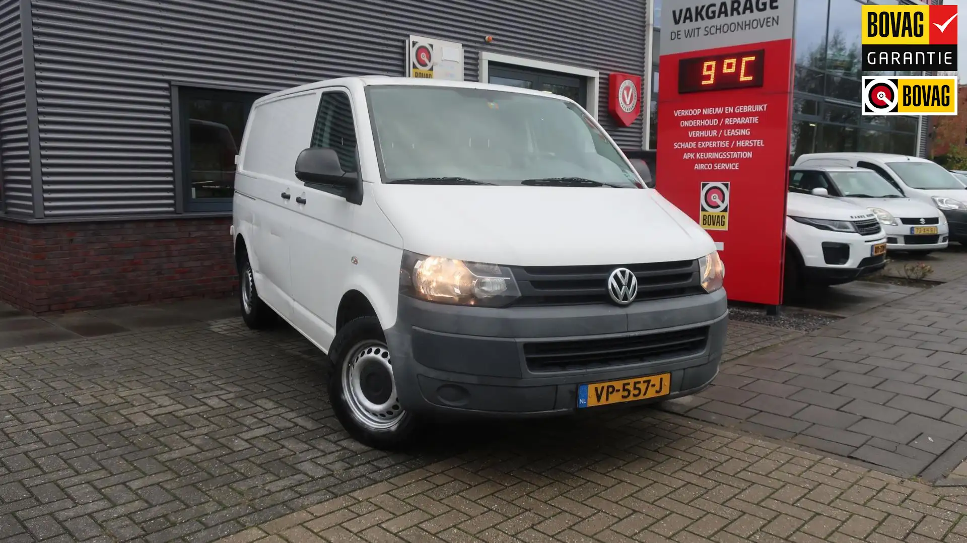 Volkswagen Transporter 2.0 TDI ; NIEUWE APK; 2 SCHUIFDEUREN Wit - 1