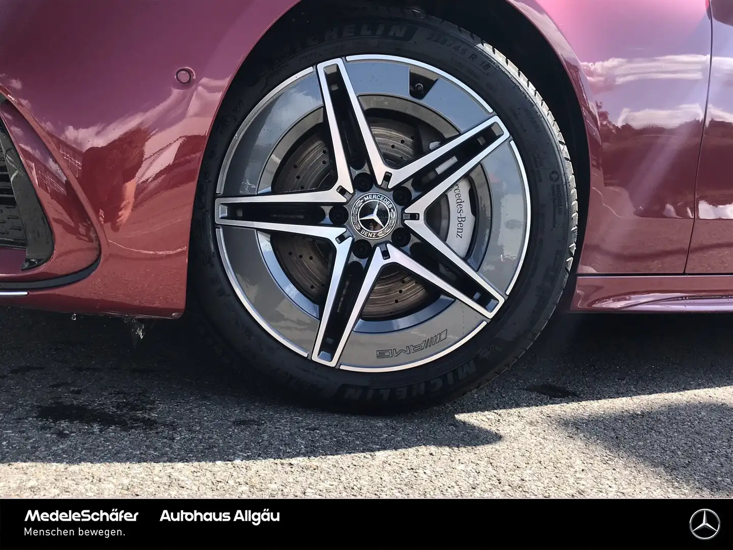 Mercedes-Benz C 300 C 300 T d AMG 18" Distronic Memory Kamera LED Park Rojo - 2