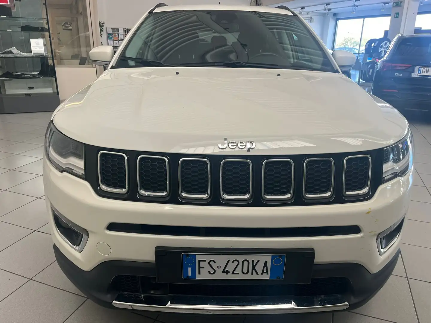 Jeep Compass 1.4 m-air Limited 2wd 140cv PARK ASSIST! CARPLAY! Weiß - 2
